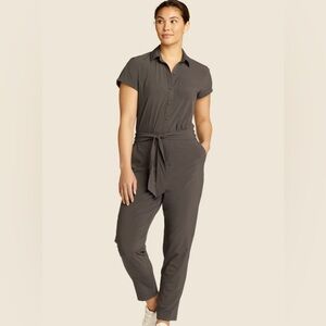 Eddie Bauer Short Sleeve Departure Jumpsuit - XL